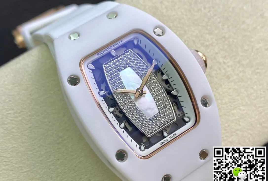 Richard Mille RM 07-01 RM Factory 1:1 Best Edition Replica Watch White Strap