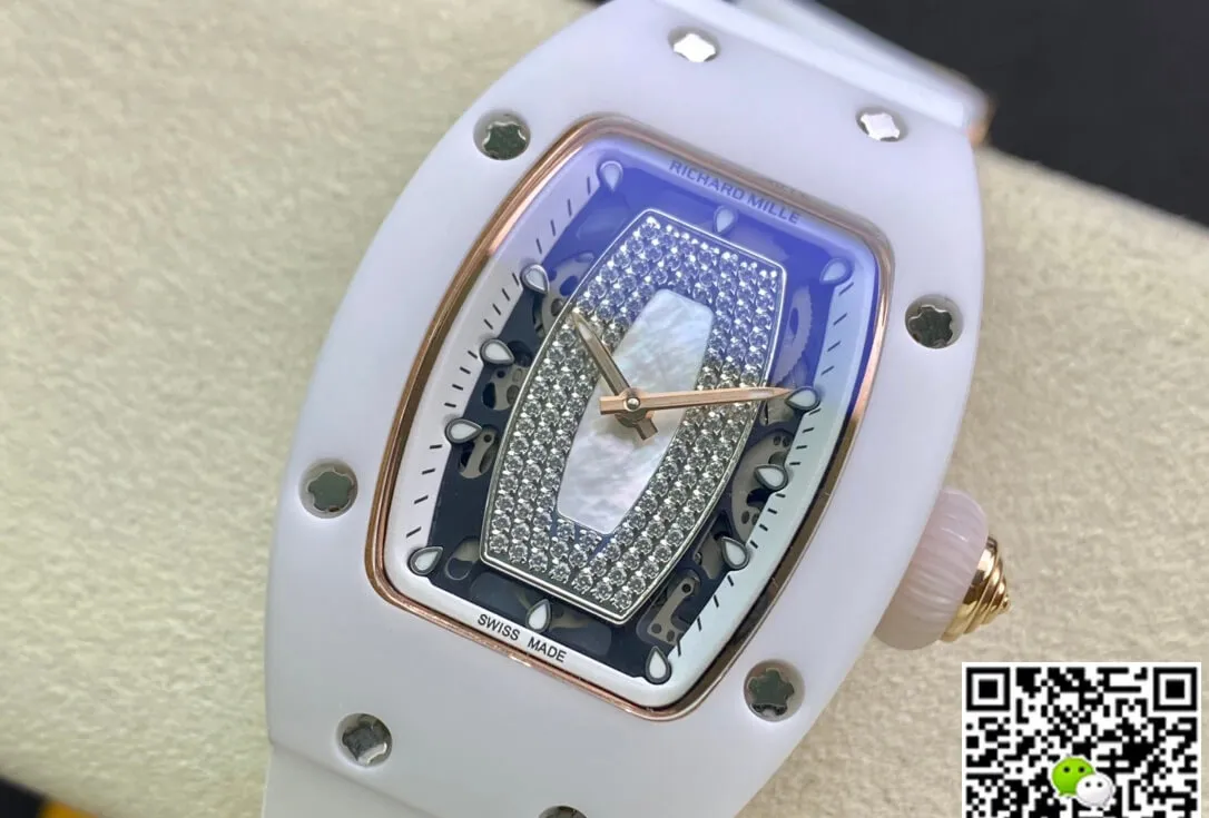 Richard Mille RM 07-01 RM Factory 1:1 Best Edition Replica Watch White Strap