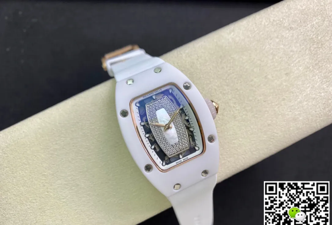 Richard Mille RM 07-01 RM Factory 1:1 Best Edition Replica Watch White Strap
