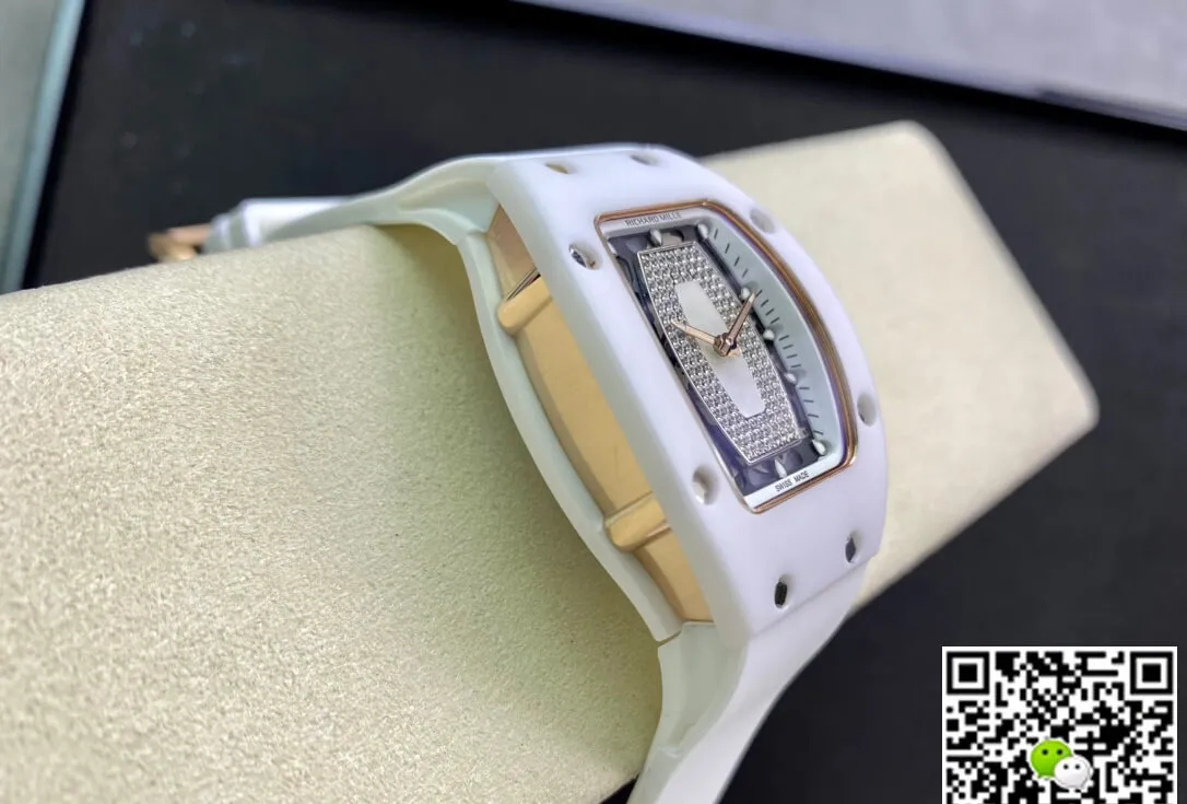 Richard Mille RM 07-01 RM Factory 1:1 Best Edition Replica Watch White Strap