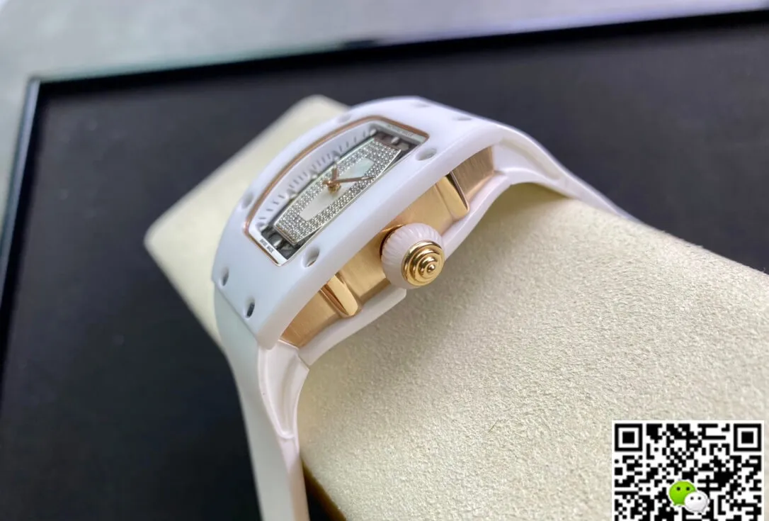 Richard Mille RM 07-01 RM Factory 1:1 Best Edition Replica Watch White Strap