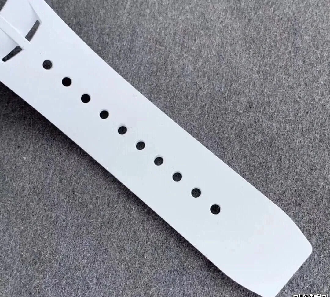 Richard Mille RM011-03 KV Factory 1:1 Best Edition Replica Watch White Strap