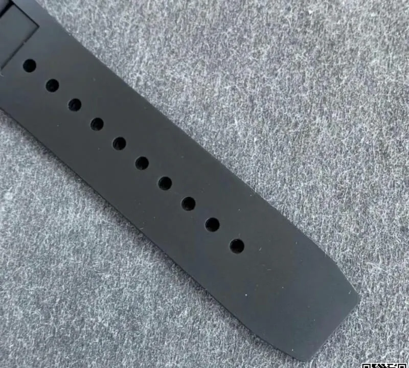 Richard Mille RM011 KV Factory 1:1 Best Edition Replica Watch Black Strap