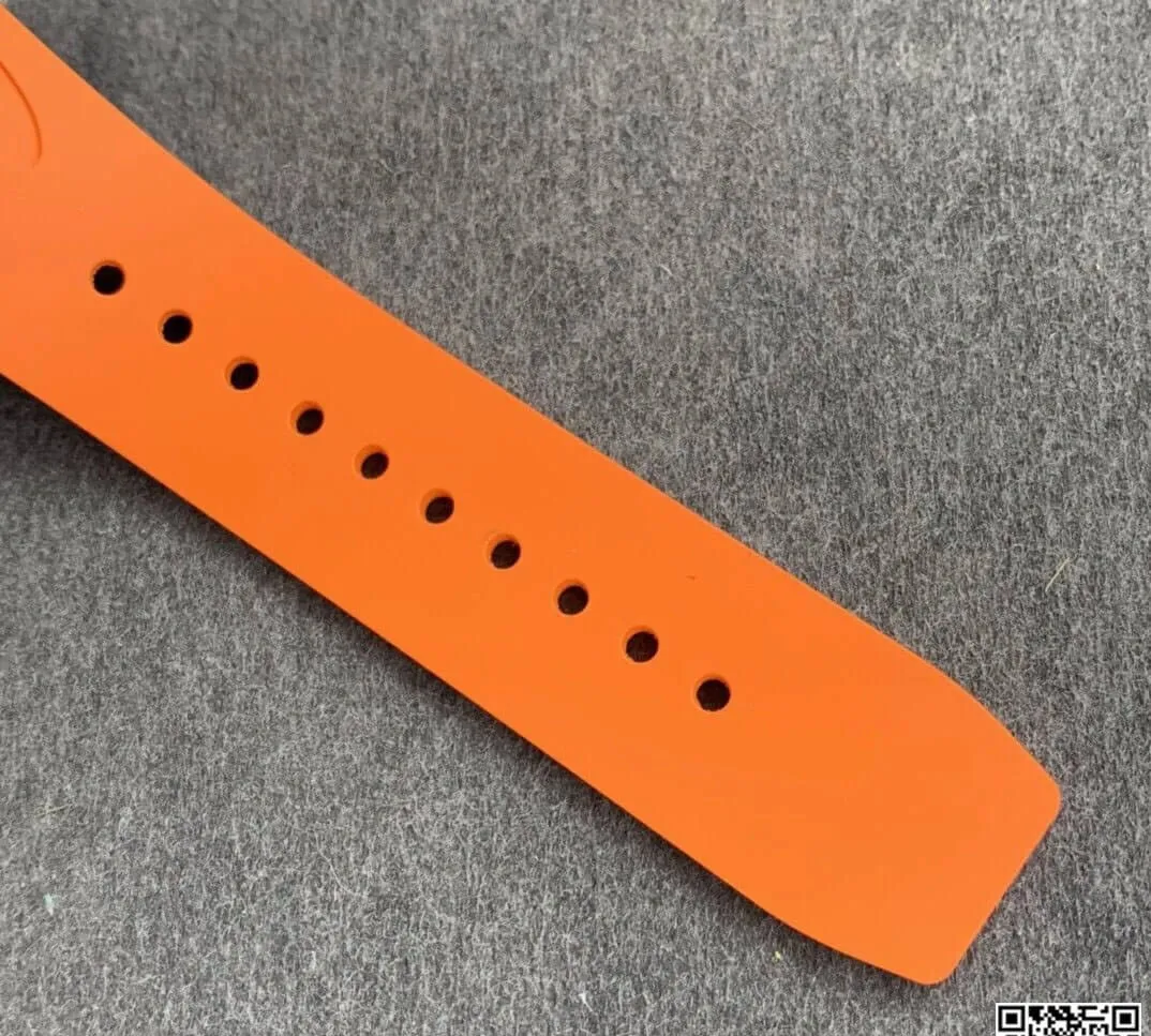 Richard Mille RM011 KV Factory 1:1 Best Edition Replica Watch Orange Strap