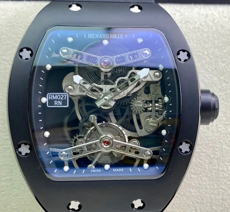 Richard Mille RM027 EUR Factory 1:1 Best Edition Replica Watch Titanium Case