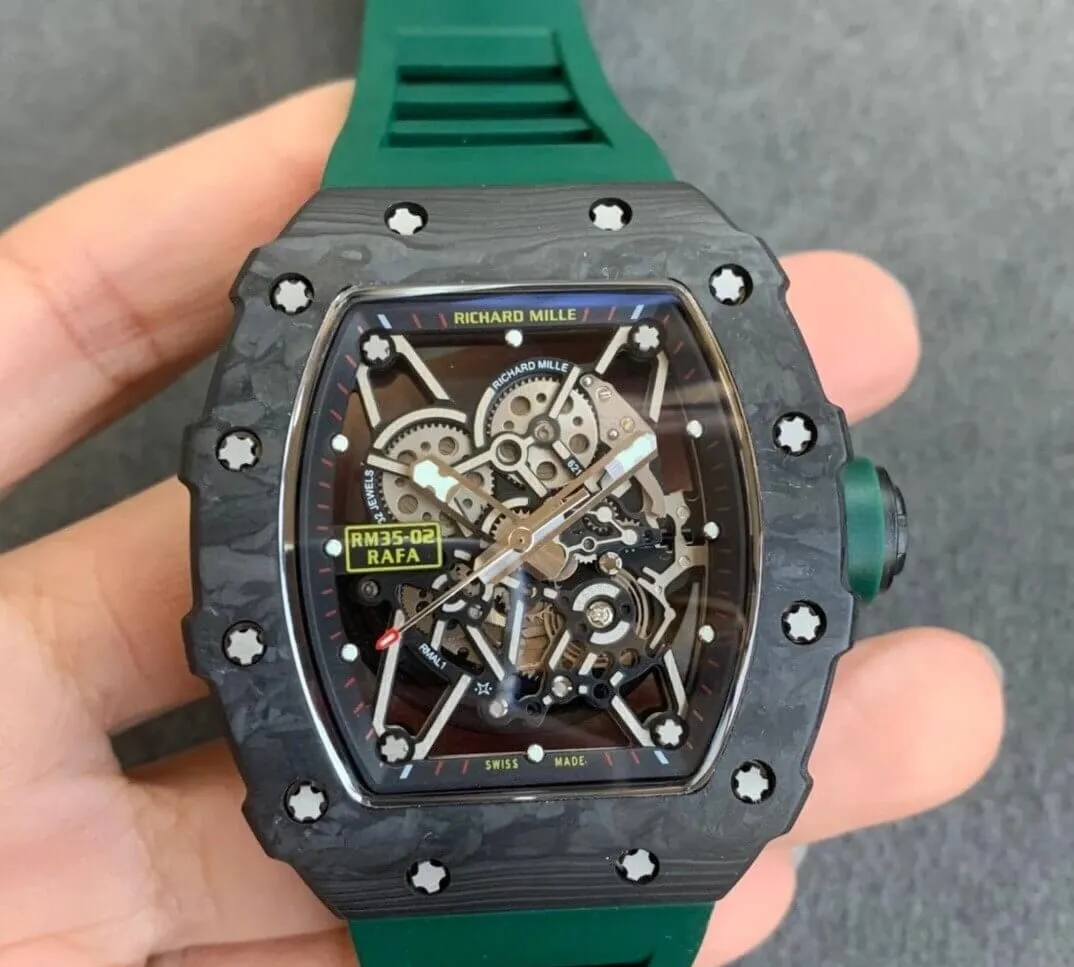 Richard Mille RM035-02 KV Factory 1:1 Best Edition Replica Watch V3 Ceramic Bezel