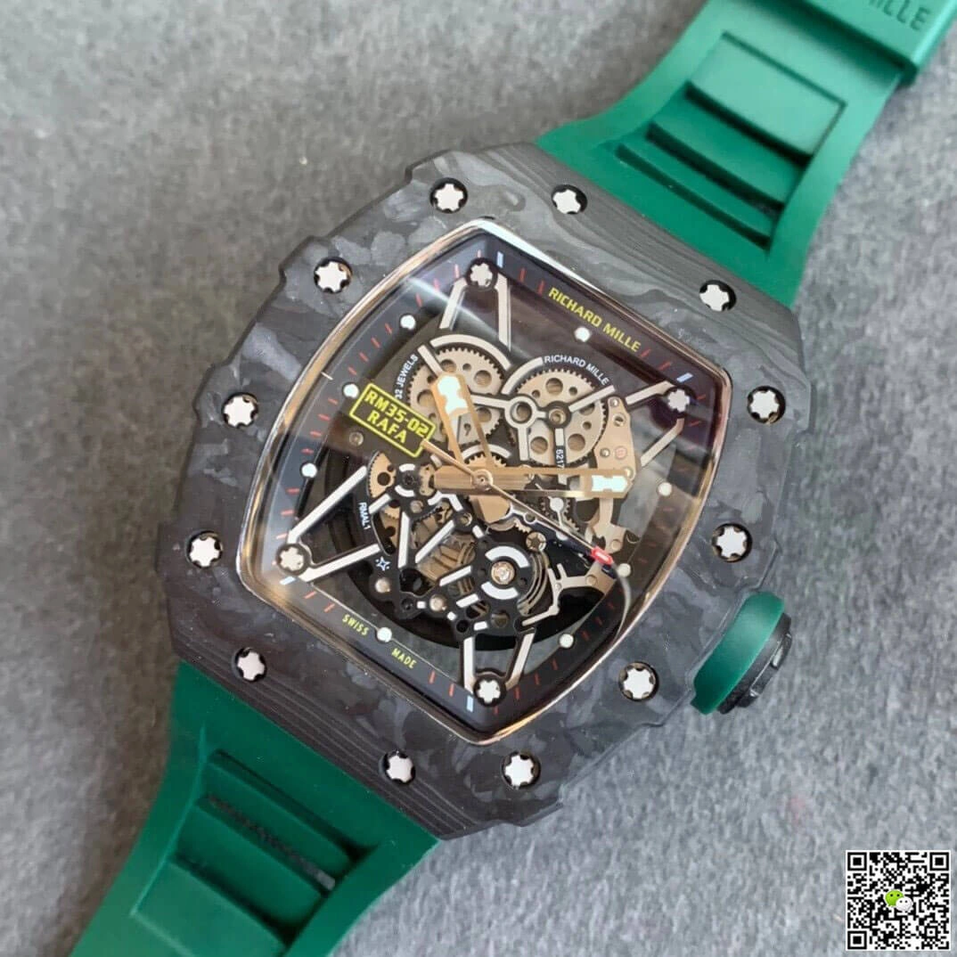 Richard Mille RM035-02 KV Factory 1:1 Best Edition Replica Watch V3 Ceramic Bezel