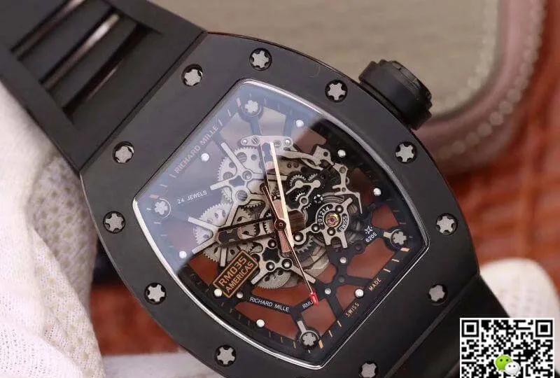 Richard Mille RM035 KV Factory 1:1 Best Edition Replica Watch Swiss ETA8215