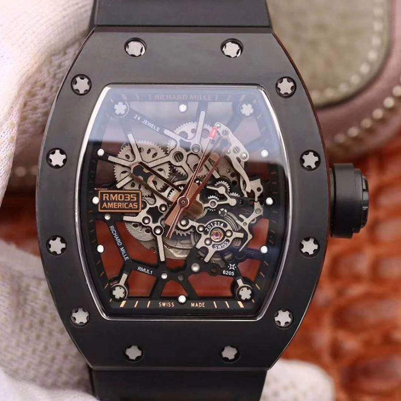 Richard Mille RM035 KV Factory 1:1 Best Edition Replica Watch Swiss ETA8215