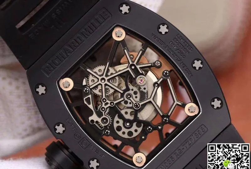 Richard Mille RM035 KV Factory 1:1 Best Edition Replica Watch Swiss ETA8215