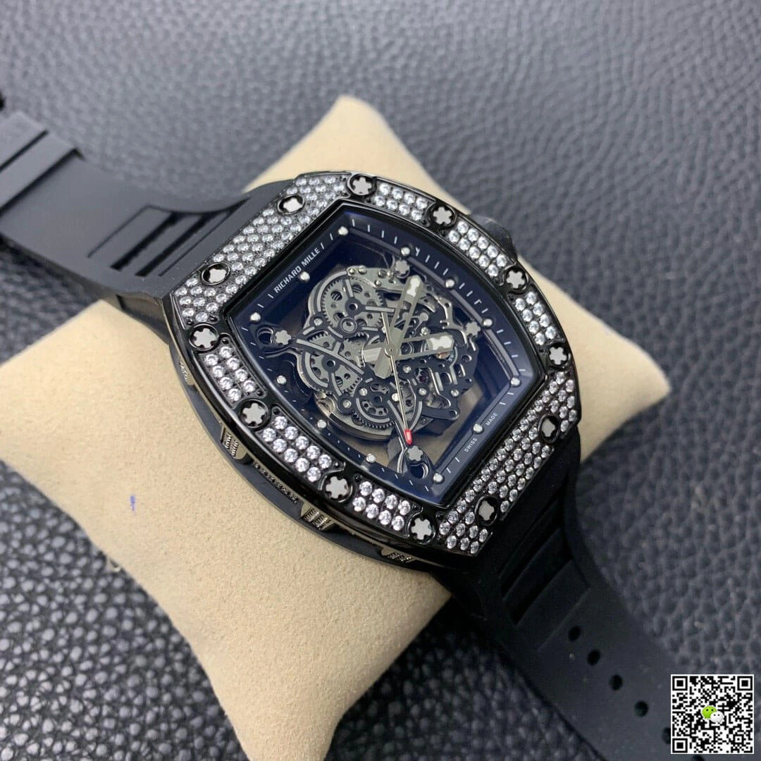 Richard Mille RM055 KV Factory 1:1 Best Edition Replica Watch Diamond Dial