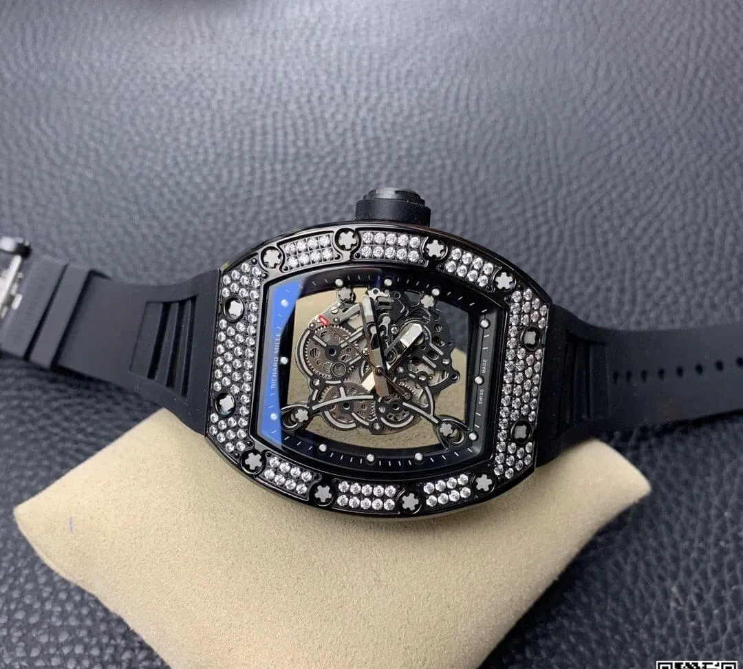 Richard Mille RM055 KV Factory 1:1 Best Edition Replica Watch Diamond Dial
