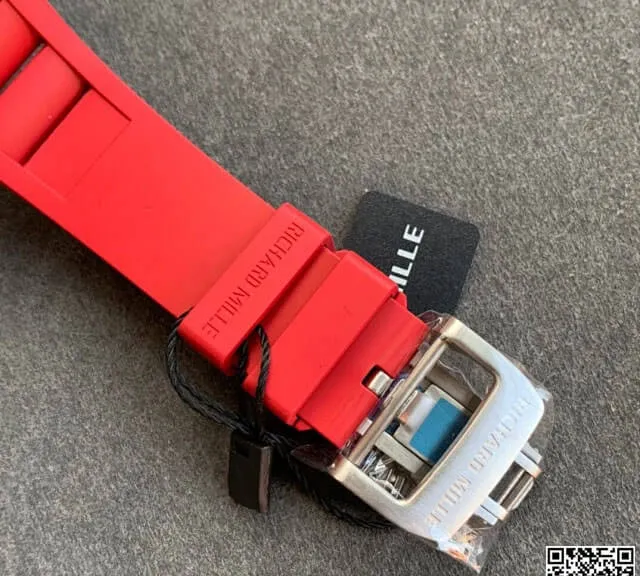 Richard Mille RM055 KV Factory 1:1 Best Edition Replica Watch V2 Ceramic Dial