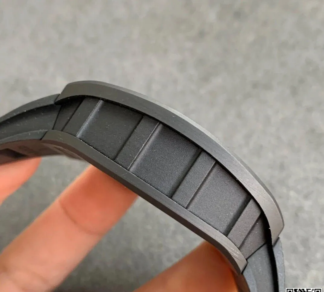 Richard Mille RM055 KV Factory 1:1 Best Edition Replica Watch V2 Rubber Strap