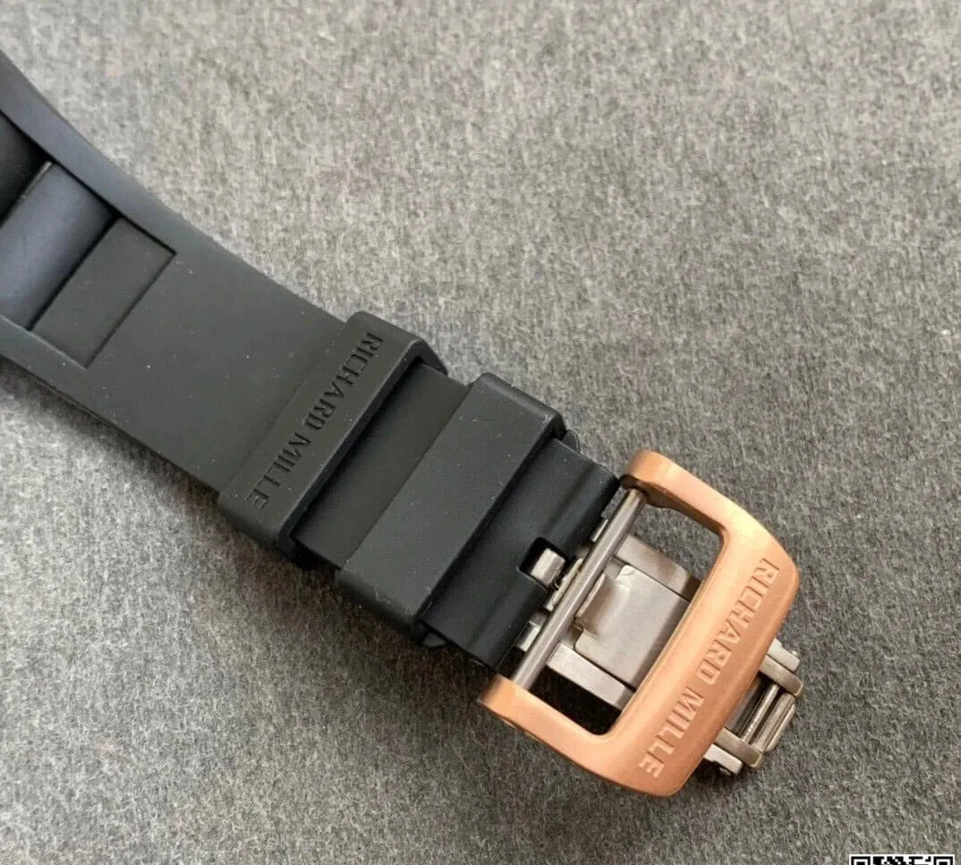 Richard Mille RM055 KV Factory 1:1 Best Edition Replica Watch V2 Rubber Strap