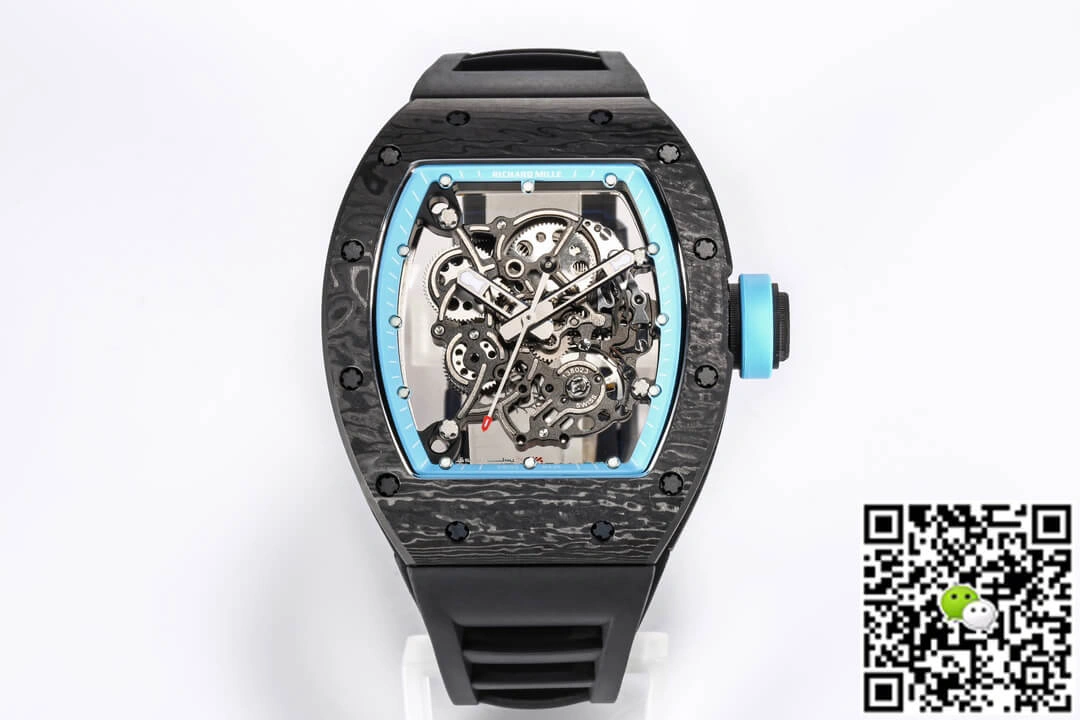 Richard Mille RM055 NTPT BBR Factory 1:1 Best Edition Replica Watch Rubber Strap