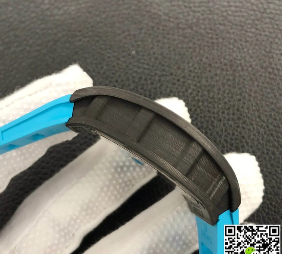 Richard Mille RM055 ZF Factory 1:1 Best Edition Replica Watch Blue Strap