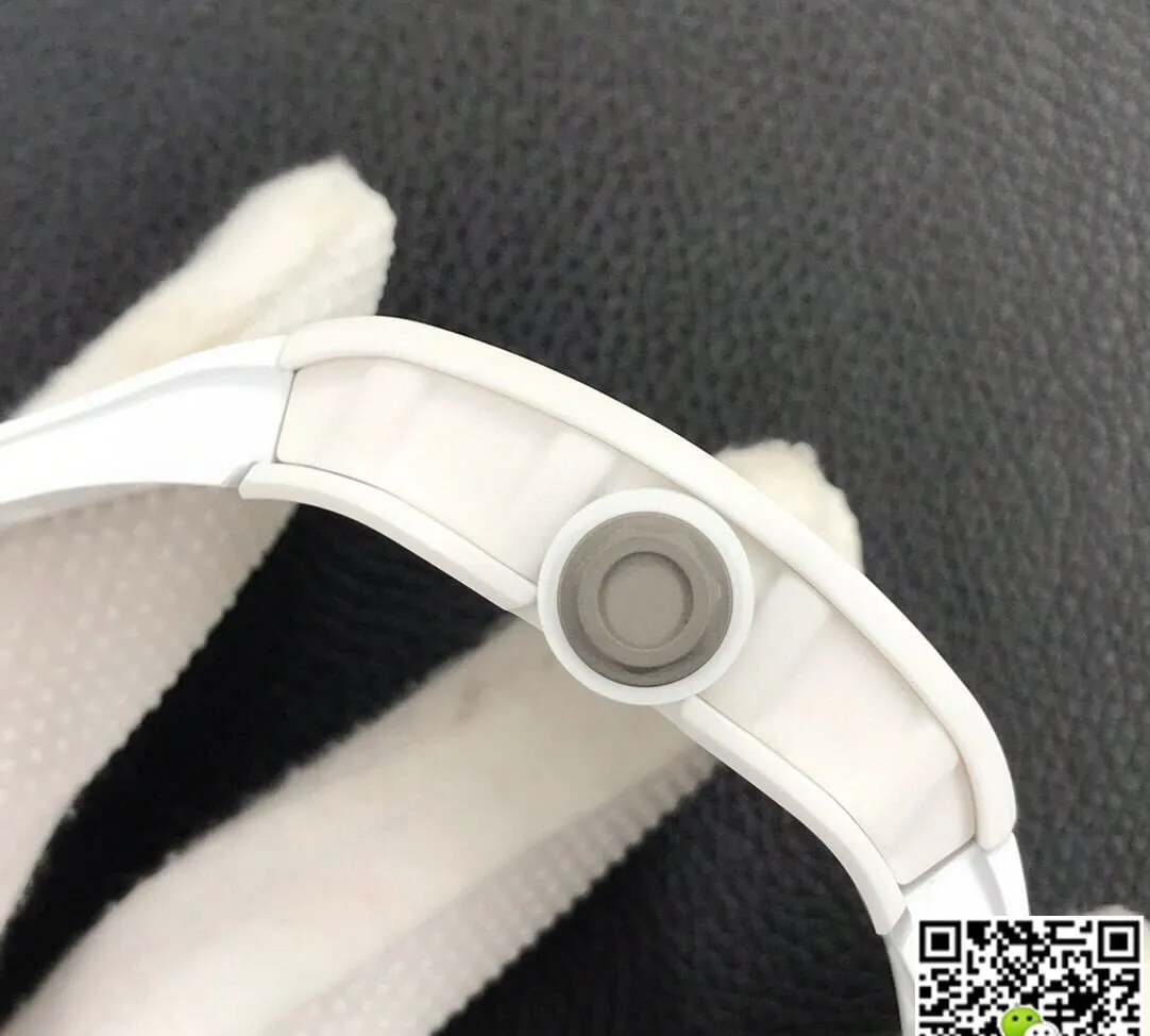 Richard Mille RM055 ZF Factory 1:1 Best Edition Replica Watch White Strap