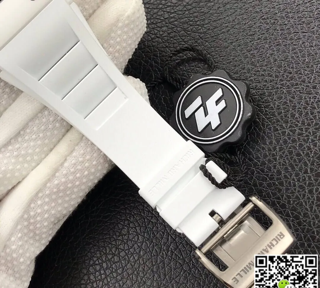 Richard Mille RM055 ZF Factory 1:1 Best Edition Replica Watch White Strap