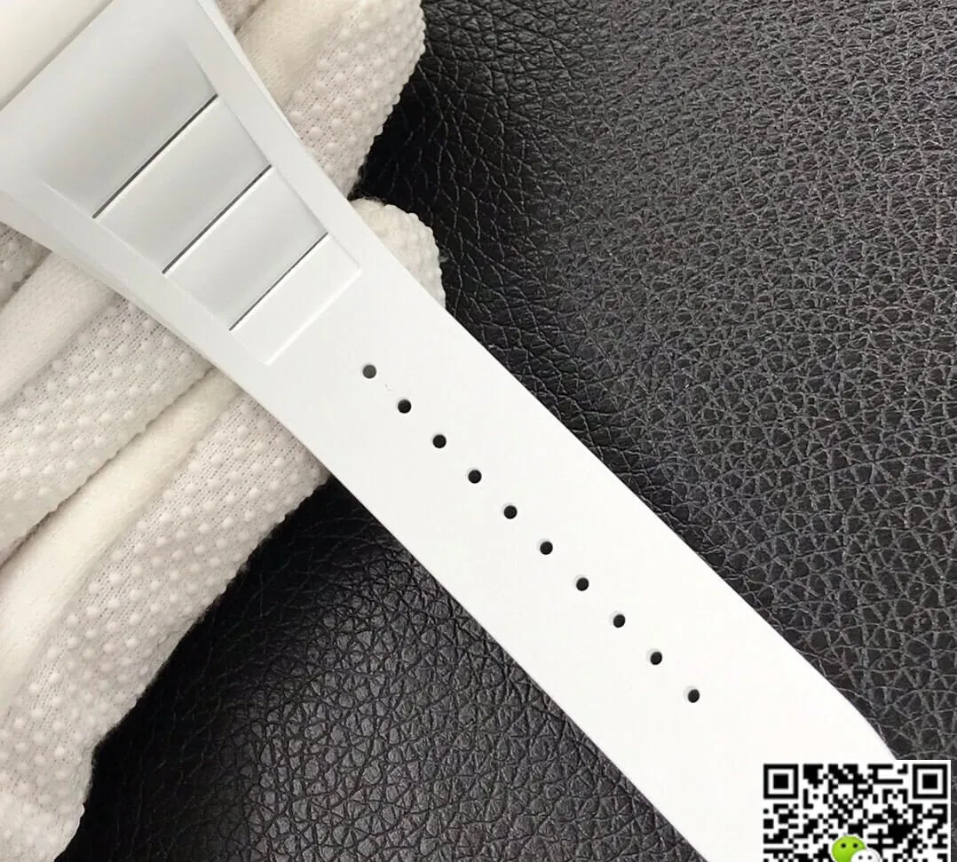 Richard Mille RM055 ZF Factory 1:1 Best Edition Replica Watch White Strap