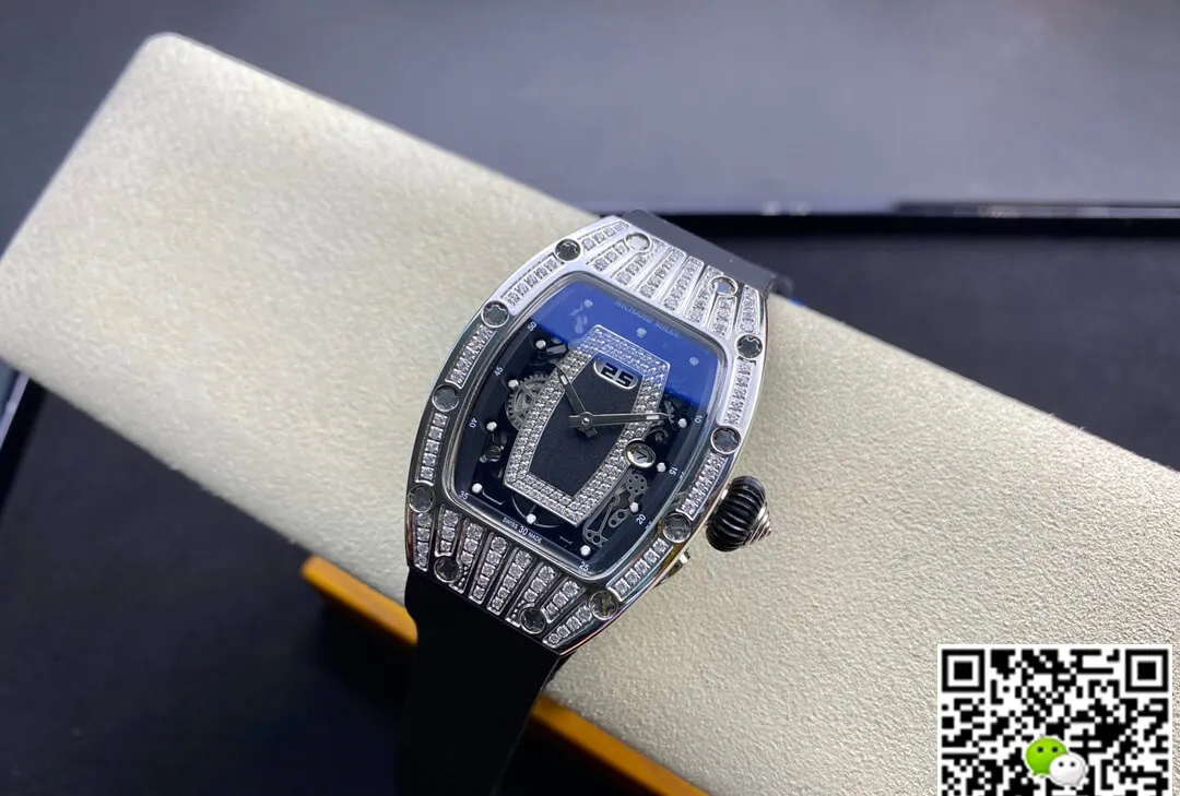 Richard Mille RM07-01 RM Factory 1:1 Best Edition Replica Watch Black Strap