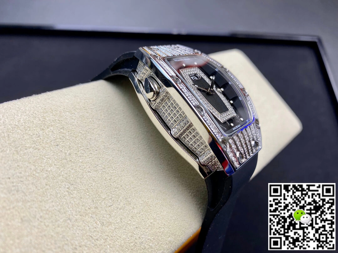 Richard Mille RM07-01 RM Factory 1:1 Best Edition Replica Watch Black Strap