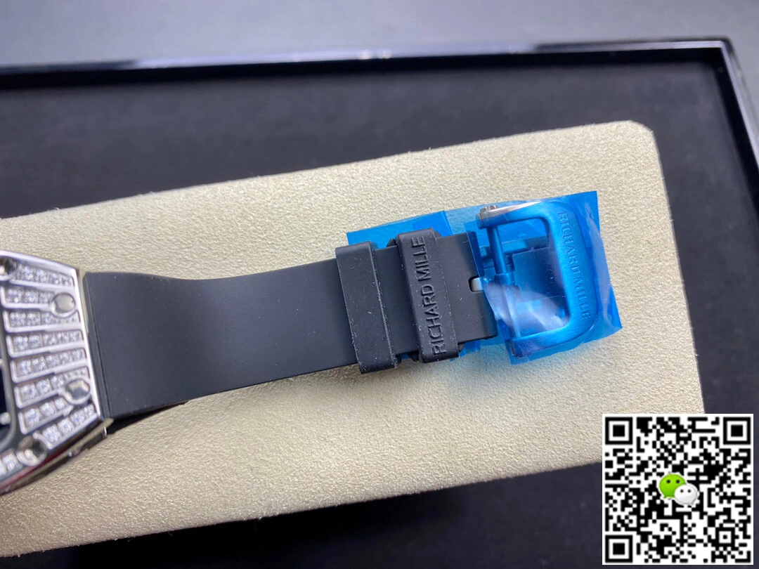 Richard Mille RM07-01 RM Factory 1:1 Best Edition Replica Watch Black Strap