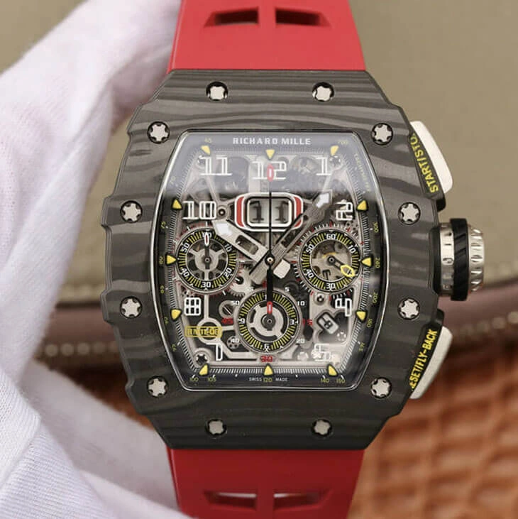 Richard Mille RM11-03 KV Factory 1:1 Best Edition Replica Watch Carbon Fiber