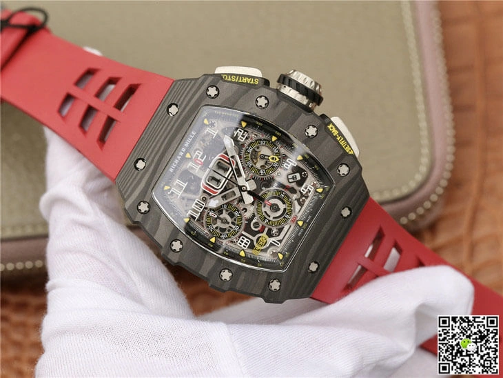 Richard Mille RM11-03 KV Factory 1:1 Best Edition Replica Watch Carbon Fiber