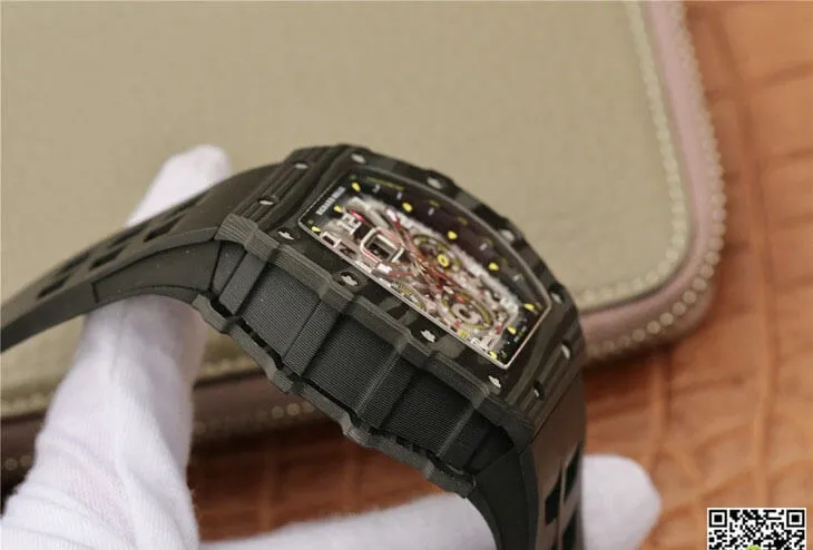 Richard Mille RM11-03 KV Factory 1:1 Best Edition Replica Watch Carbon Fiber