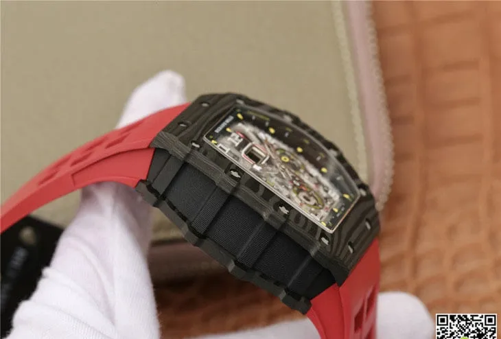 Richard Mille RM11-03 KV Factory 1:1 Best Edition Replica Watch Carbon Fiber