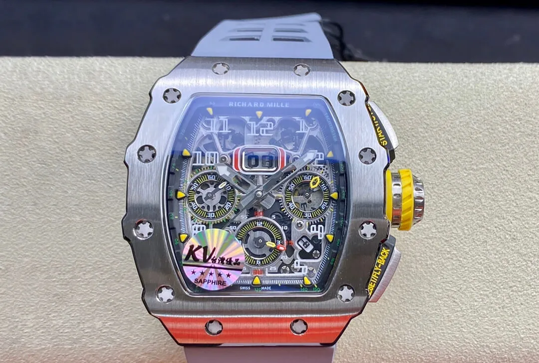 Richard Mille RM11-03 KV Factory 1:1 Best Edition Replica Watch Titanium Steel