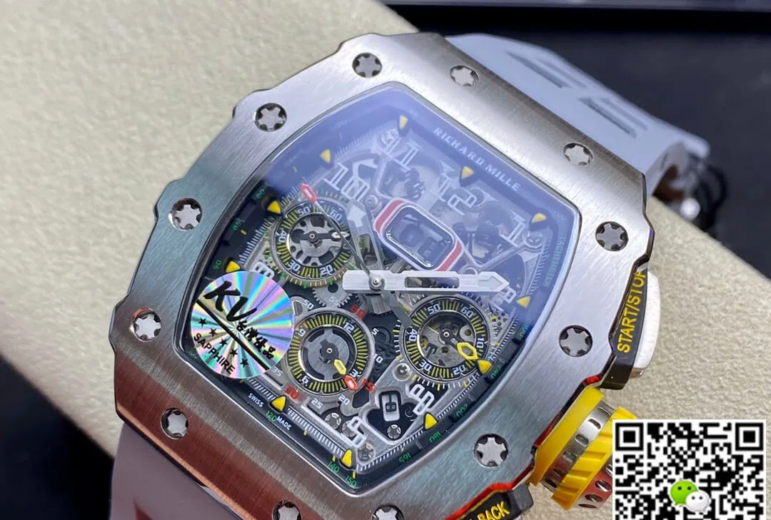 Richard Mille RM11-03 KV Factory 1:1 Best Edition Replica Watch Titanium Steel