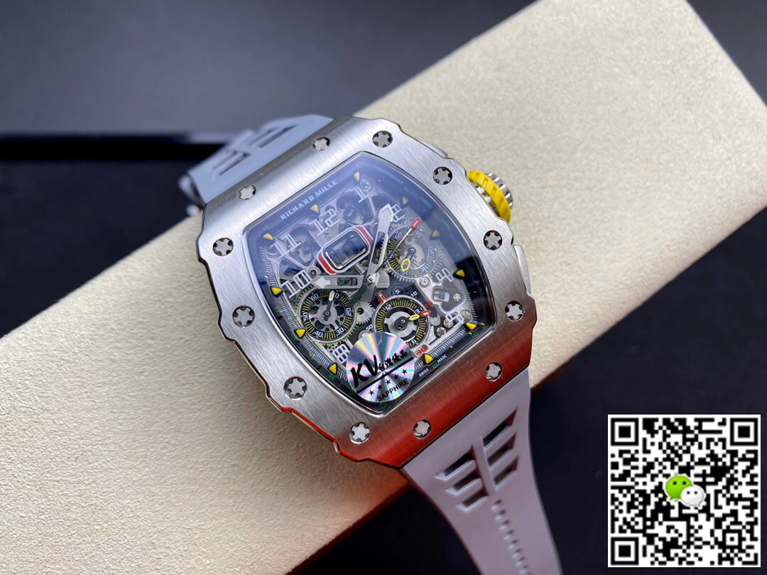 Richard Mille RM11-03 KV Factory 1:1 Best Edition Replica Watch Titanium Steel
