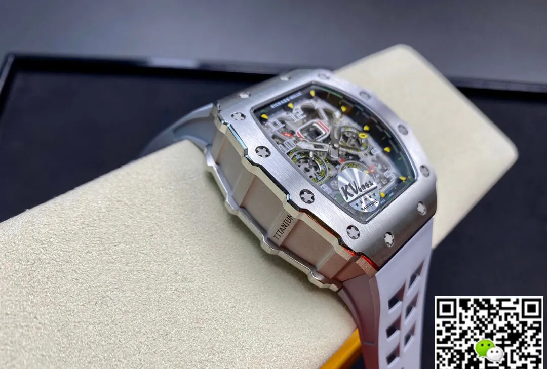 Richard Mille RM11-03 KV Factory 1:1 Best Edition Replica Watch Titanium Steel