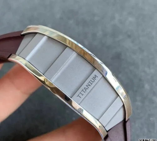 Richard Mille RM11 KV Factory 1:1 Best Edition Replica Watch Brown Rubber Strap