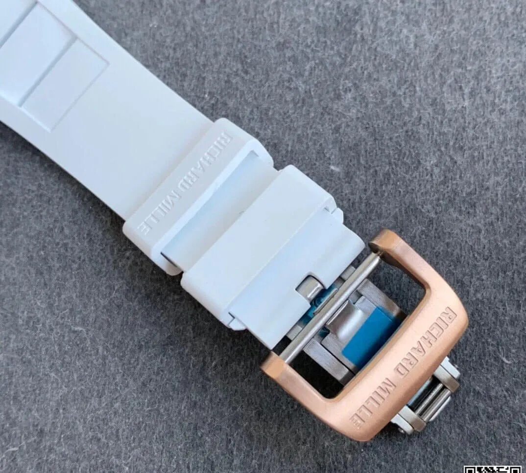 Richard Mille RM11 KV Factory 1:1 Best Edition Replica Watch Rubber Strap
