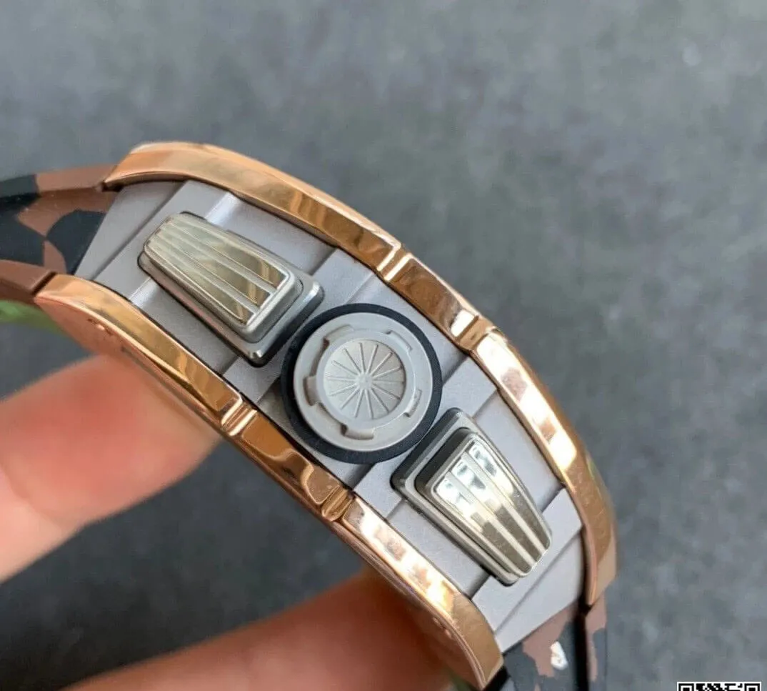 Richard Mille RM11 KV Factory 1:1 Best Edition Replica Watch Titanium Case
