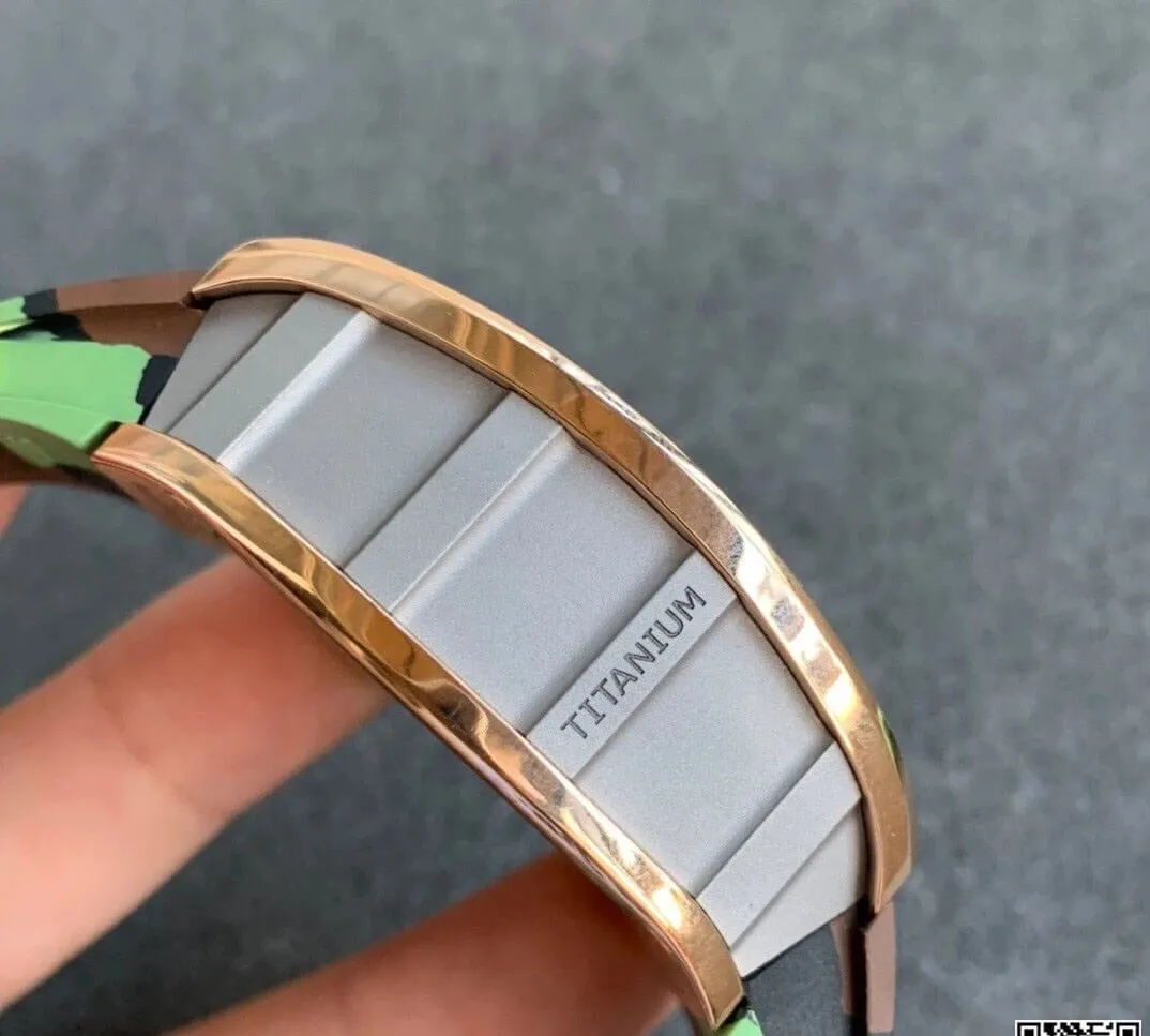 Richard Mille RM11 KV Factory 1:1 Best Edition Replica Watch Titanium Case