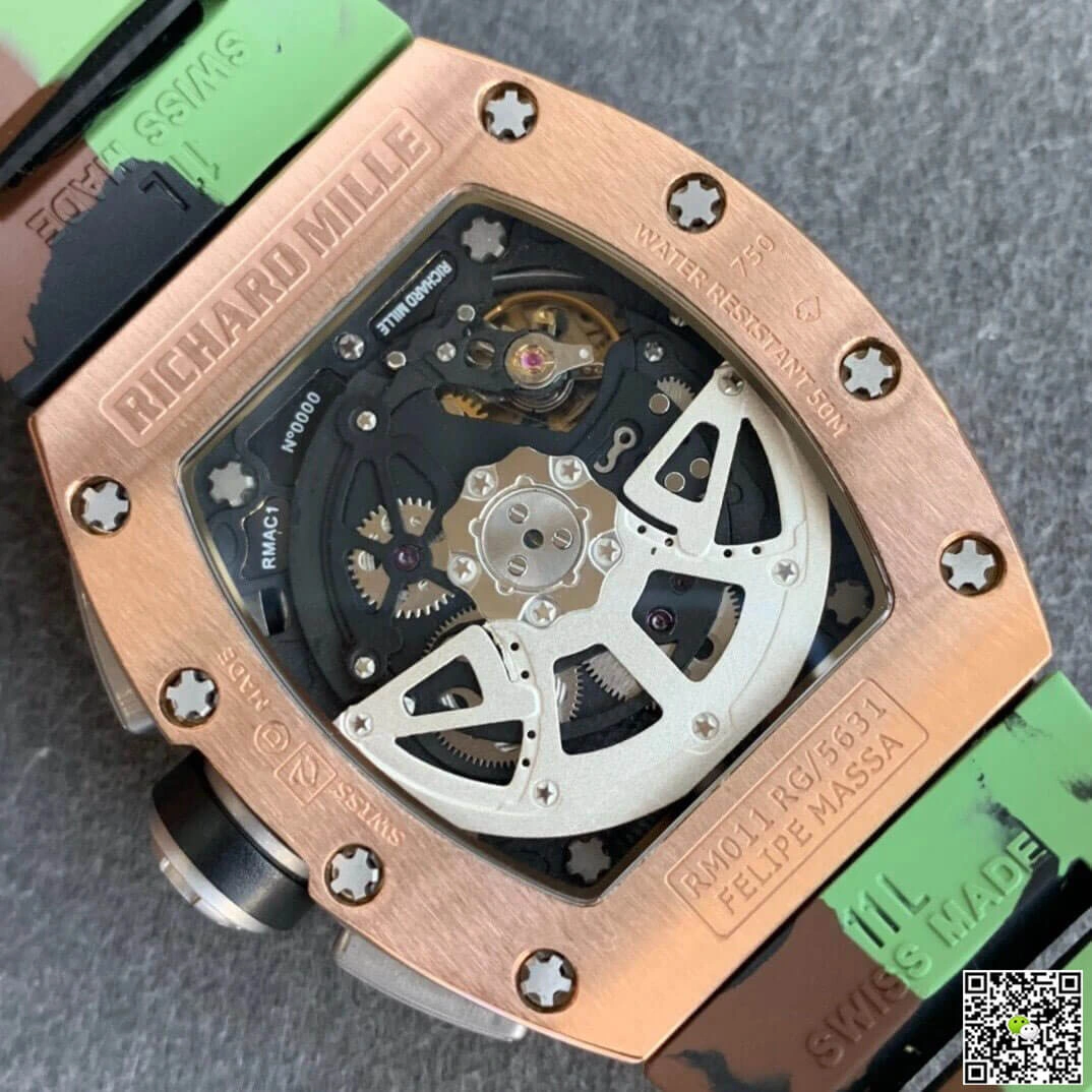 Richard Mille RM11 KV Factory 1:1 Best Edition Replica Watch Titanium Case