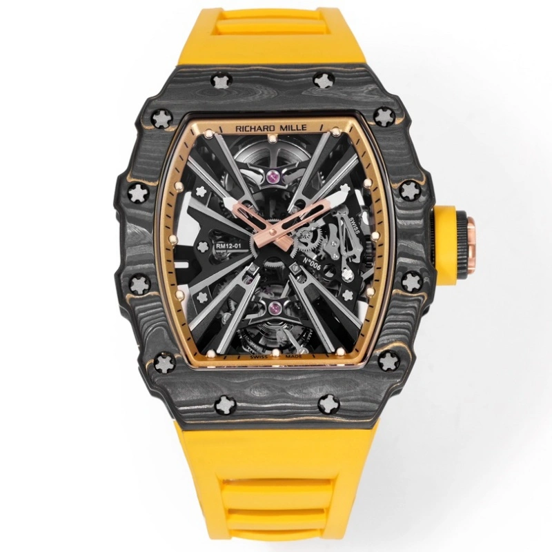 Richard Mille RM12-01 carbon fiber case 1:1 Best Edition Replica Watch