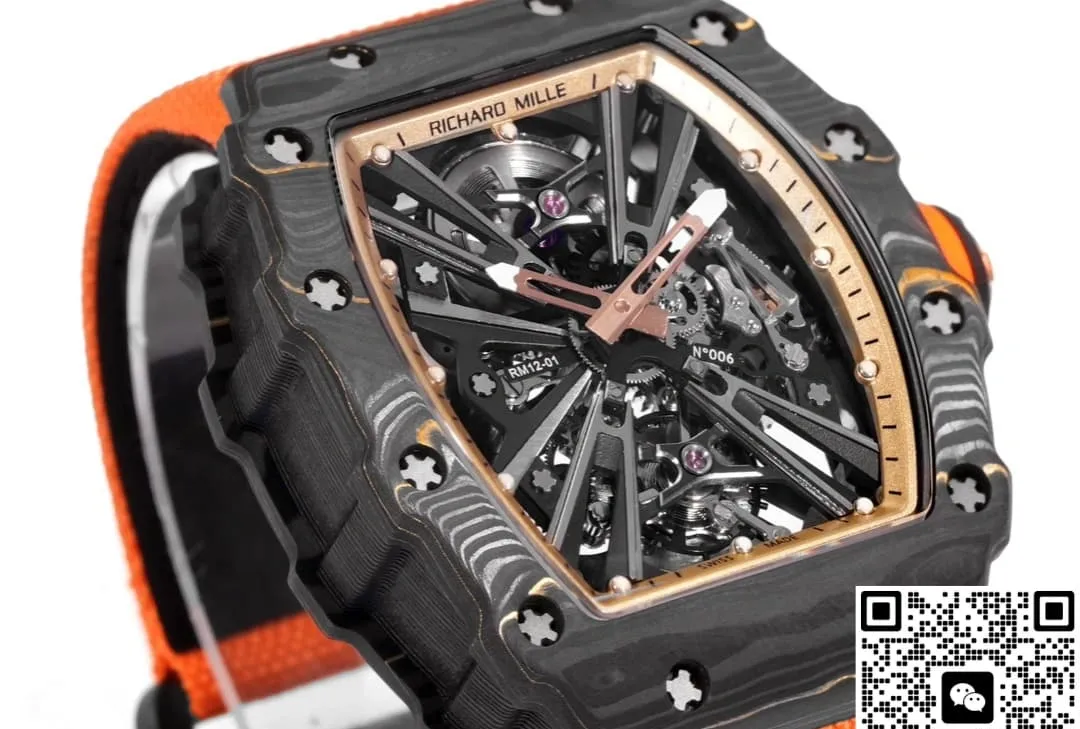Richard Mille RM12-01 fabric strap 1:1 Best Edition Replica Watch