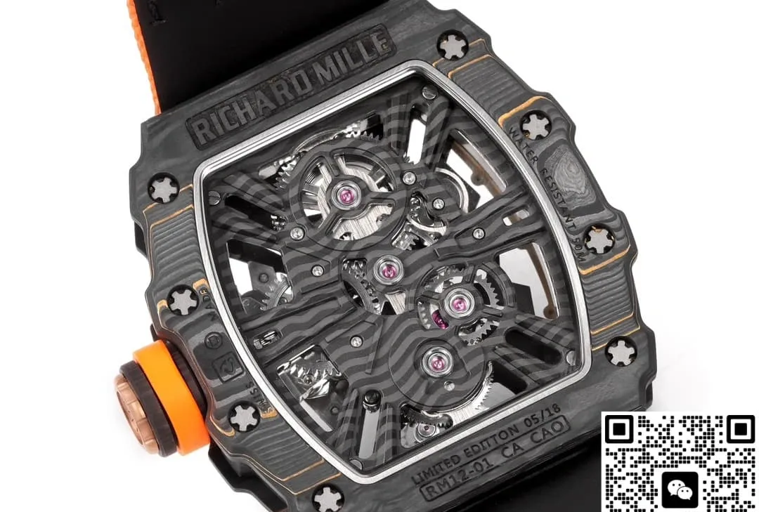 Richard Mille RM12-01 fabric strap 1:1 Best Edition Replica Watch