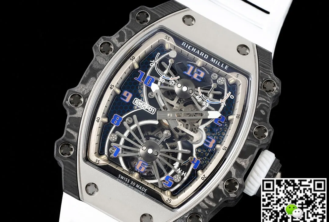 Richard Mille RM21-01 RM Factory 1:1 Best Edition Replica Watch Tourbillon Bezel