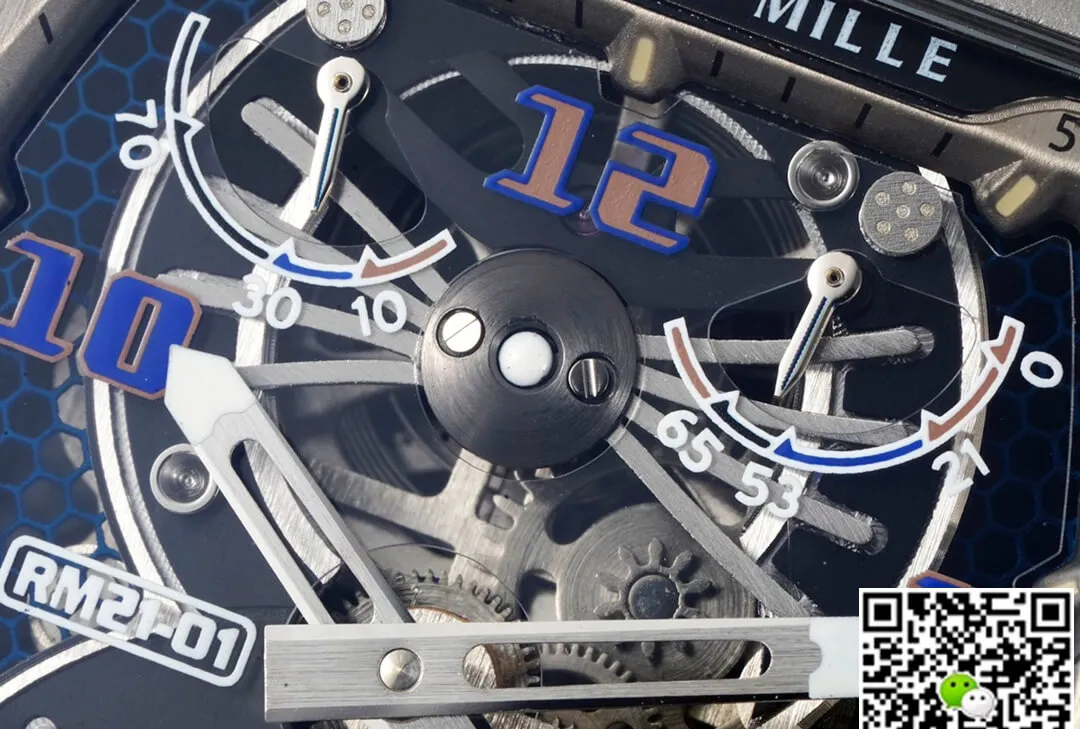 Richard Mille RM21-01 RM Factory 1:1 Best Edition Replica Watch Tourbillon Bezel