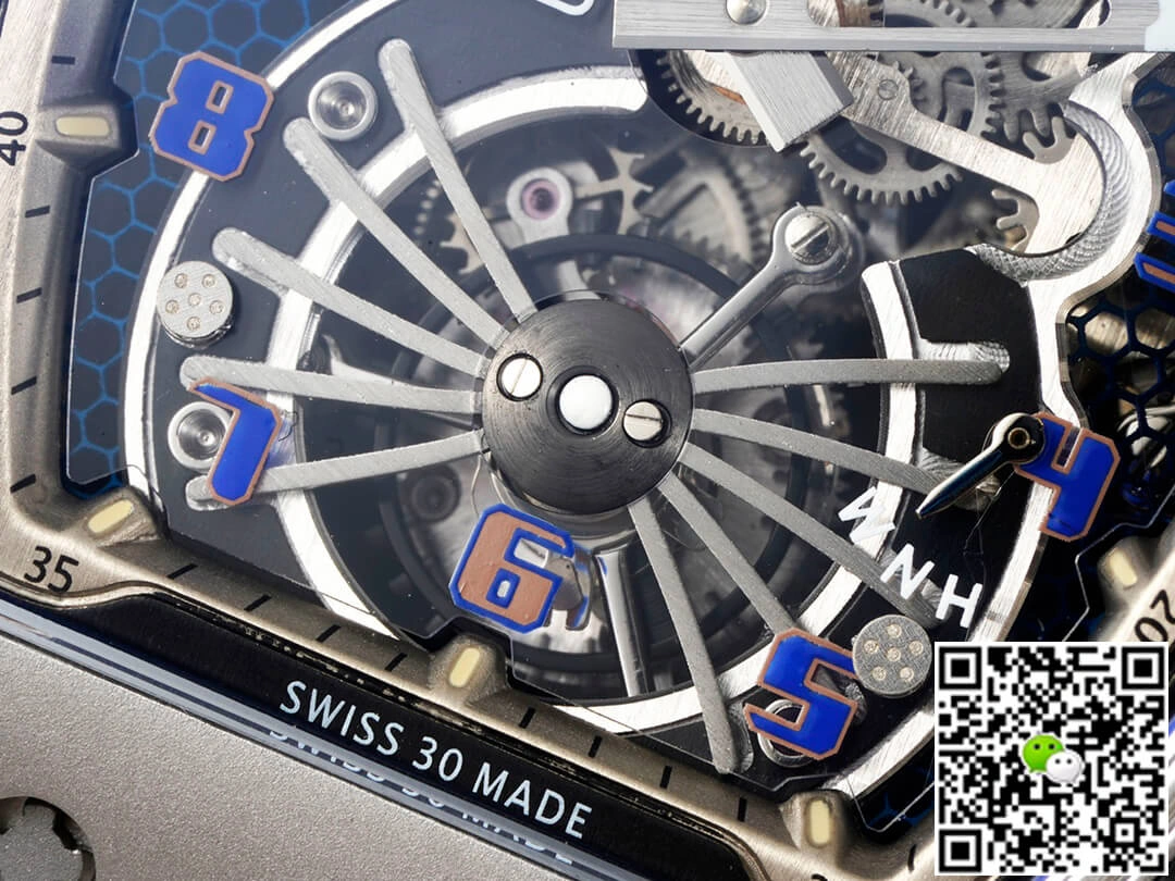 Richard Mille RM21-01 RM Factory 1:1 Best Edition Replica Watch Tourbillon Bezel