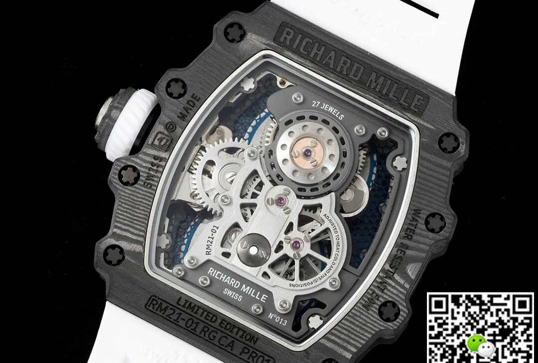 Richard Mille RM21-01 RM Factory 1:1 Best Edition Replica Watch Tourbillon Bezel