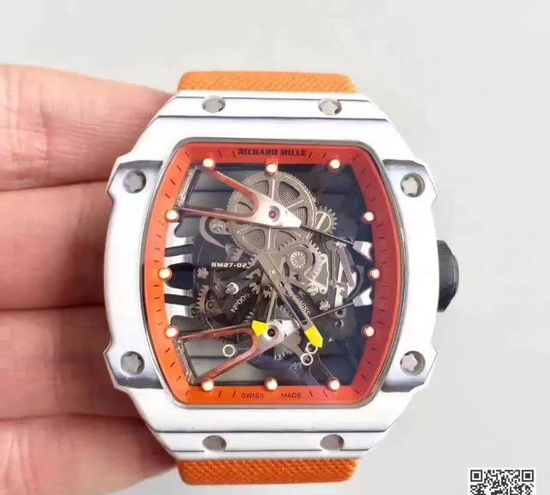 Richard Mille RM27-02 1:1 Best Edition Replica Watch Swiss ETA6T51