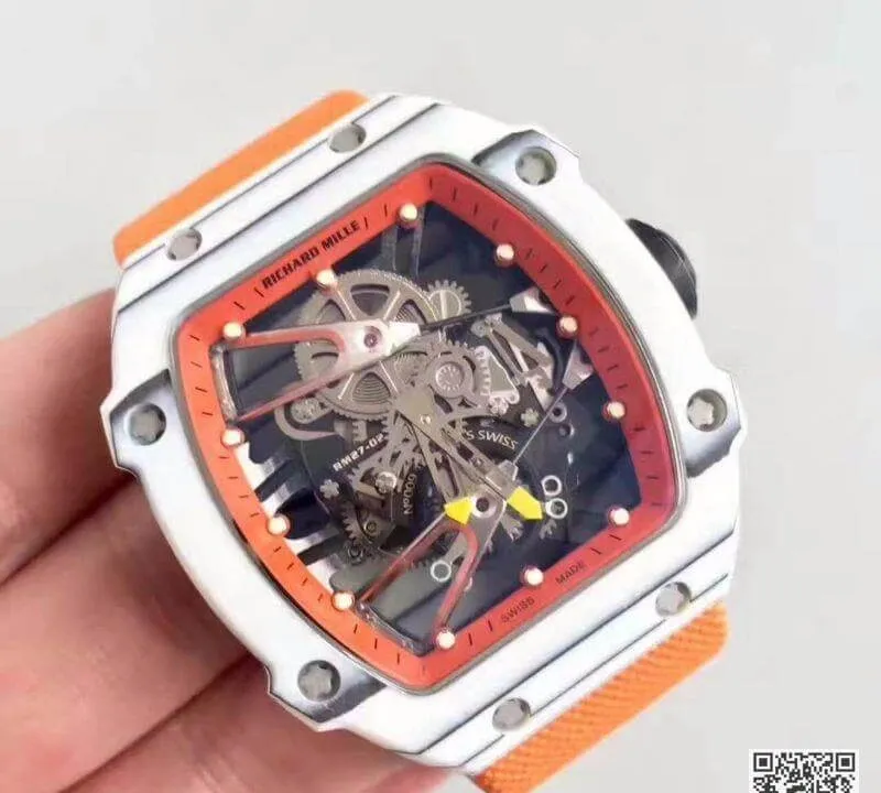 Richard Mille RM27-02 1:1 Best Edition Replica Watch Swiss ETA6T51