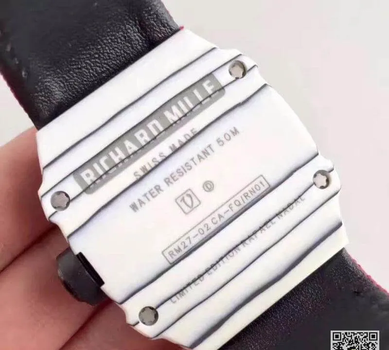 Richard Mille RM27-02 1:1 Best Edition Replica Watch Swiss ETA6T51